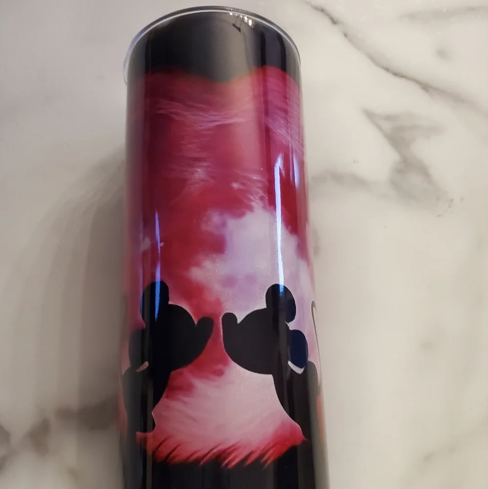 Mickey & Minnie Heart 20oz Tumbler 🎉sale